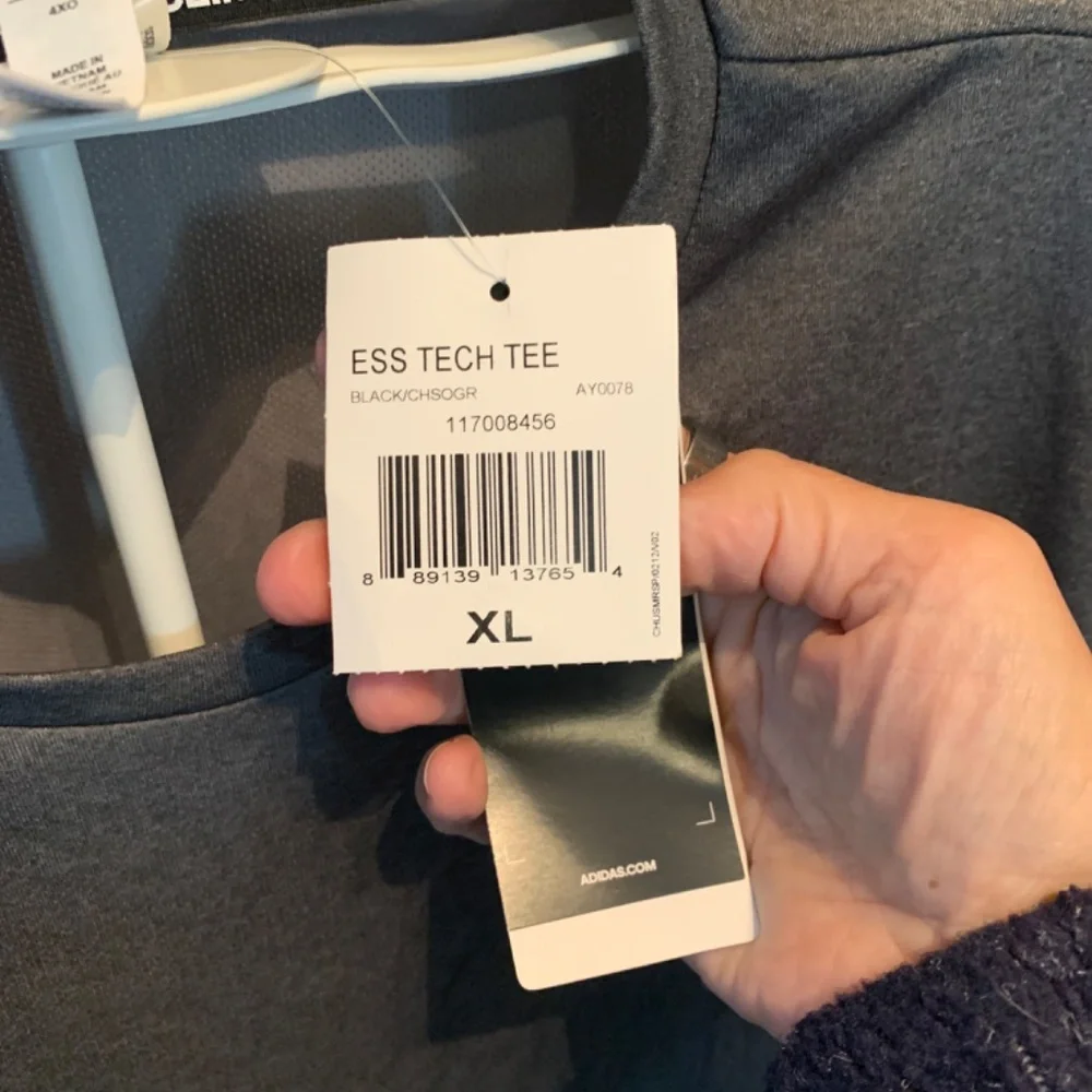 Adidas climalite ESS tech tee. NWT‎ retail 40